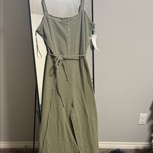 Rip Curl Olive Green Jumpsuit